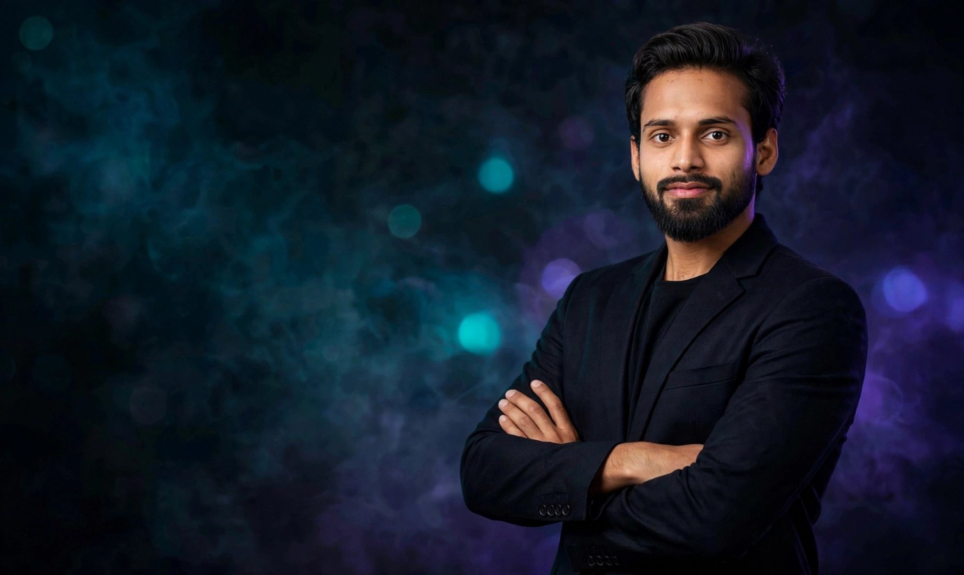 Ali Ahsan, founder and CEO of TeamWebDesign, portrait